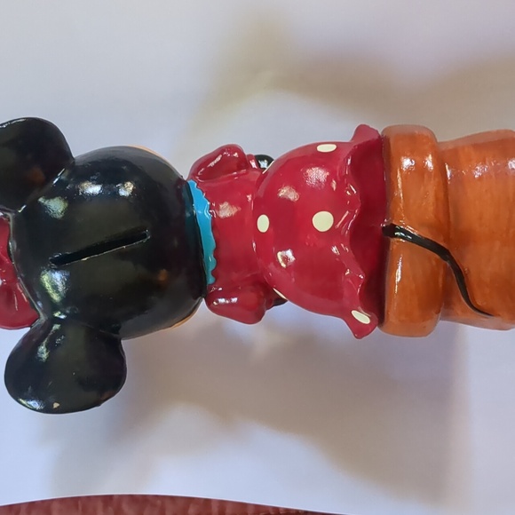 Vintage 1968 DISNEY* Minute Mouse coin back complete w/ original rubber stopper - Picture 7 of 17